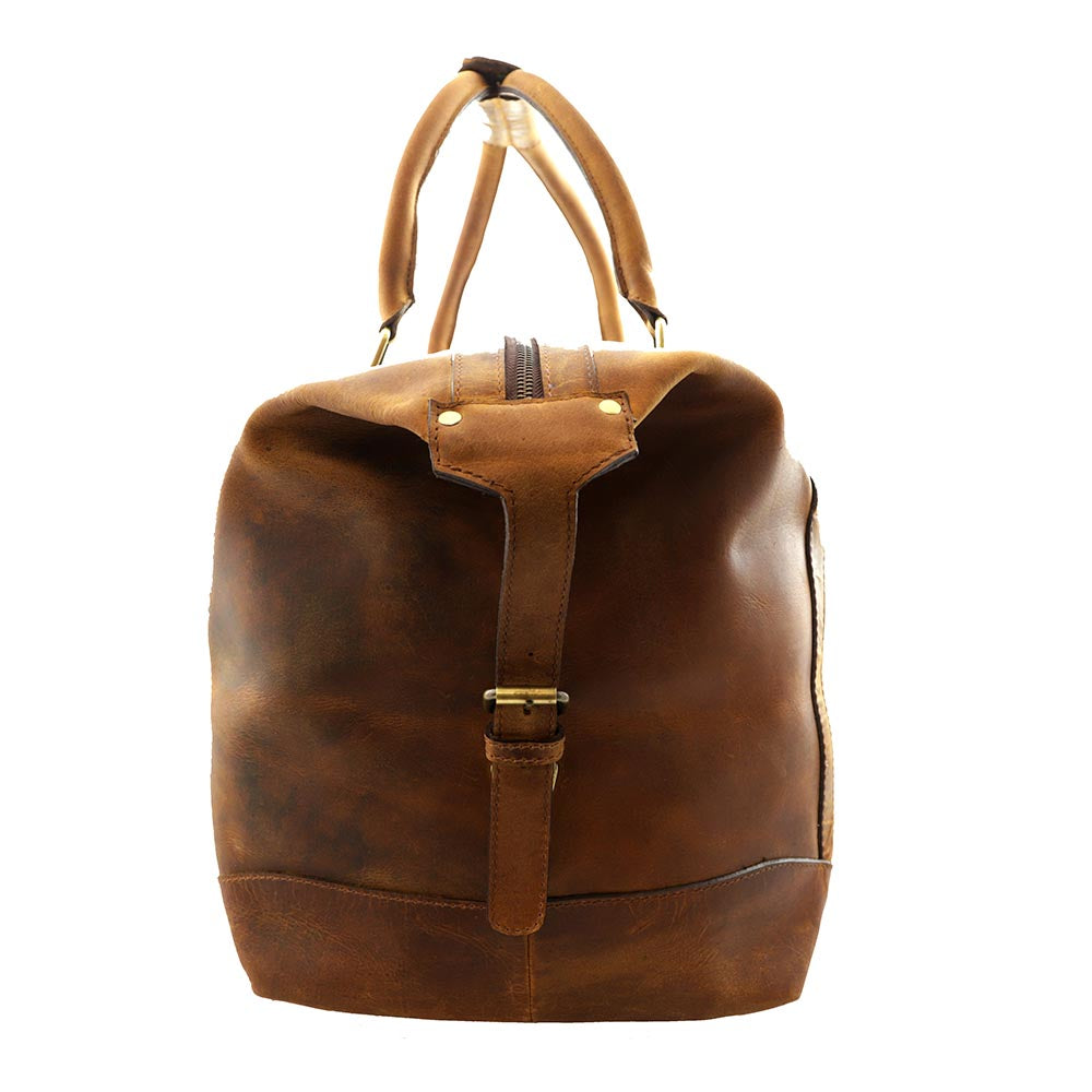 Milan Leather Duffel Bag