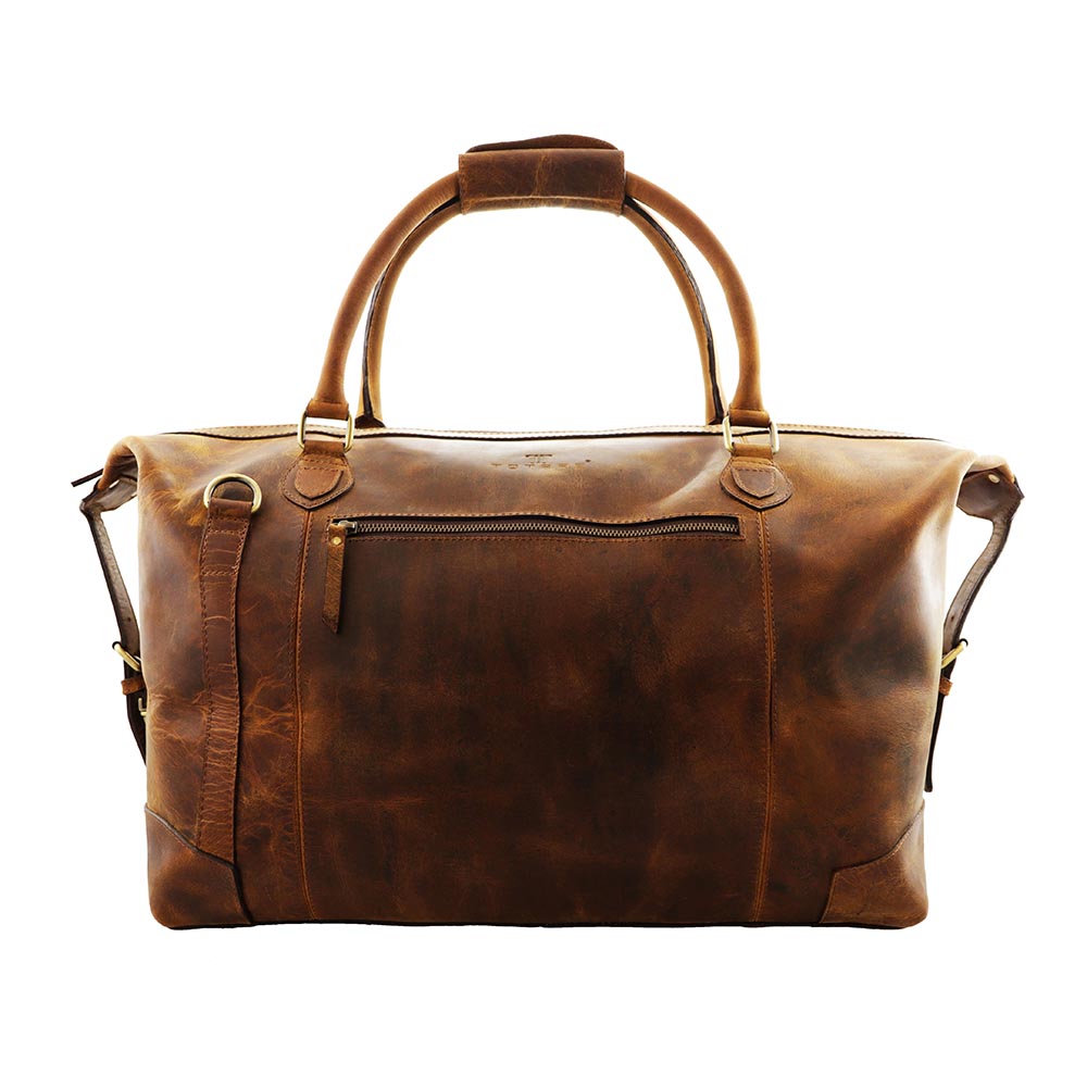 Milan Leather Duffel Bag